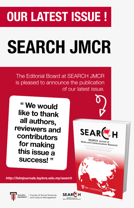 SEARCH Journal of Media and Communication Research
